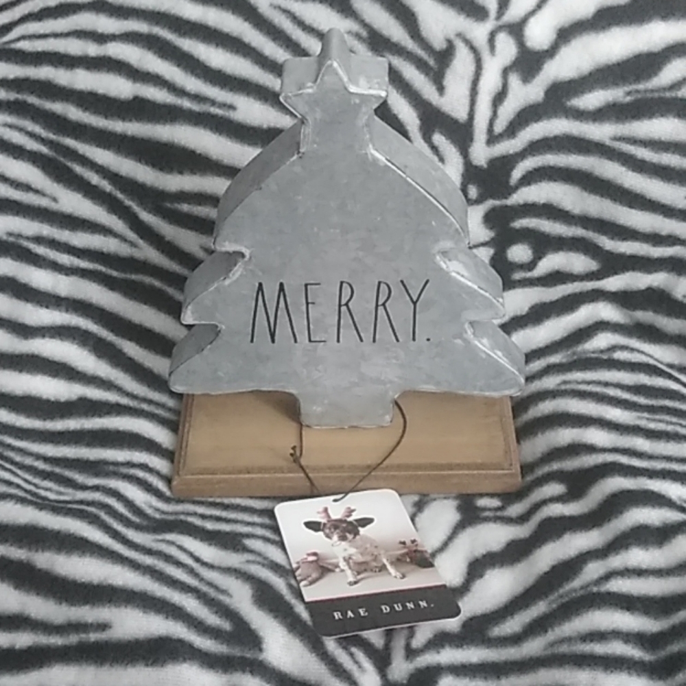 Rae Dunn MERRY Christmas Tree Decor